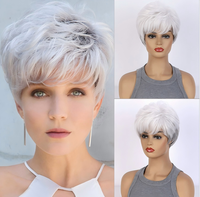 Perruque Synthétique Latisha - Perruques Synthétiques avec Cheveux Mélangés et Fibres Futura, Cheveux à Tresser et Tresses en Gros pour Femmes