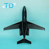 Modèle d'avion Hawker 850XP en résine à l'échelle 1/50, 32 cm, personnalisable, cadeau d'affaires avec décalcomanie sérigraphiée