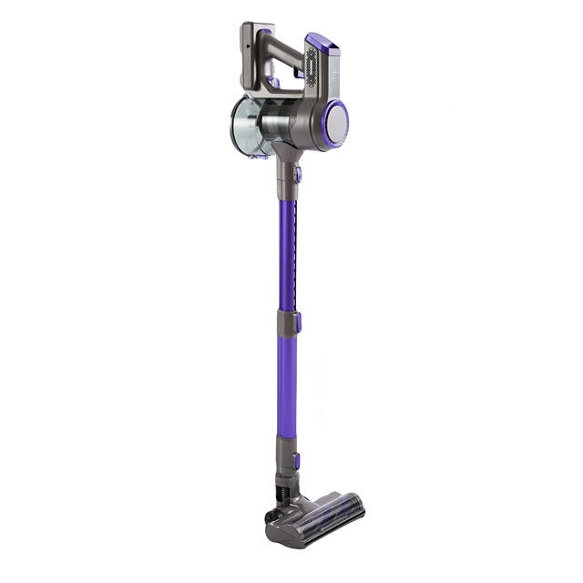 Cordless Cyclone Vacuum Cleaner with Brushless Motor 24Kpa Suction 45-Minute Runtime 1.1L Dust Cup Car Use