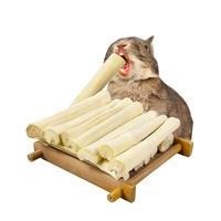 Molaire à mâcher de canne à sucre en bambou doux naturel pour lapin lapin cobaye molaire fournitures collations boîte en bambou doux