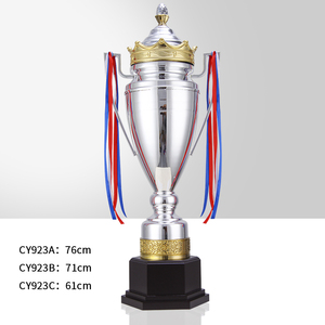 Jinzun ถ้วยรางวัลกีฬาชุบทองเหรียญเงินบาสเก็ตบอลเกมมงกุฎใหญ่แจกของรางวัล - Product Image 6