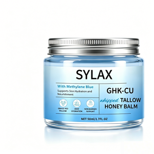 Baume au suif de bœuf hydratant au cuivre GHK-Cu et au miel, marque privée, vente en gros d'usine et personnalisable OEM/ODM - Product Image 1