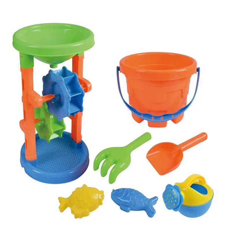 Sertifikat CE Mainan Pantai Anak, Set Mainan Luar Ruangan Plastik untuk Anak-anak