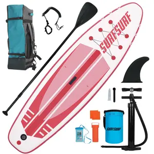 Customize Eco Friendly Foldable Standup Surfing Inflatable Paddle Board Sup With Fins