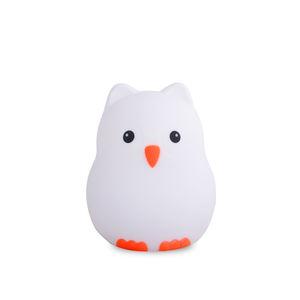 Disegno popolare lampada USB ricaricabili in Silicone LED luce notturna con la forma di uccello per bambini bambino bambino regalo di festa - Product Image 3