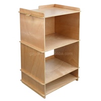 Nouveau produit : Étagère de rangement 4 niveaux pour tourne-disque et albums vinyles, support pour amplificateur et lecteur