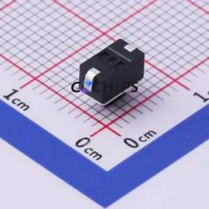 TS-1101NH-B-B-B Tactile Switch SMD Switch Single Pole Single Throw Rectangle Button 1.6N Vertical Mount - Product Image 2