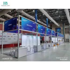 Factory Supplying Customized Aluminum Exhibition Booth Portable Custom Tradeshow