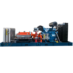 Equipo de chorro de agua de pila de hoja de alta presión de 930 Lpm 150bar <span class=keywords><strong>para</strong></span> ayudar a la conducción de pila de hoja de acero - Product Image 1