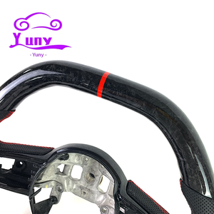 Volante de Fibra de Carbono Forjado Real Personalizado para Jeep Wrangler JK JL Gladiator <span class=keywords><strong>Renegade</strong></span>, Diseño de Estilo de Carreras - Product Image 2