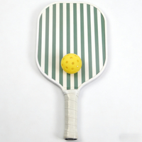 Raquettes de ping-pong en peuplier 9 couches en stock pour l'entraînement physique scolaire et les débutants en pickleball