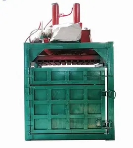 Vertical press baler machine hydraulic bscrap metal baler waste paper baler
