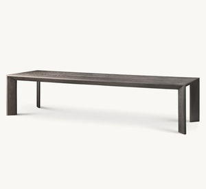 Table d'extension de table à manger rectangulaire <span class=keywords><strong>Arles</strong></span> de très grande taille au design contemporain Sassanid - Product Image 5