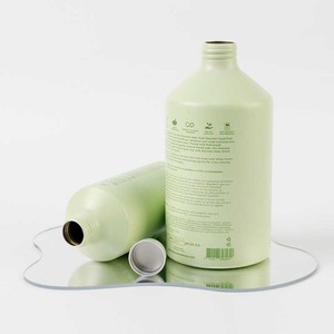 250ml 500ml màu xanh lá cây in ấn nhôm chai rỗng da hoàn hảo chai/có thể với nắp nhôm - Product Image 4