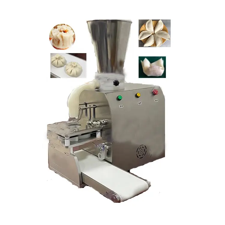 Pequeno empanada automática semi-automática do fabricante de baozi chinês siomai