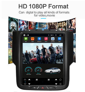 Radio de Coche Vertical <span class=keywords><strong>Android</strong></span> 2Din Henmall, Reproductor de DVD para Coche con Navegación, Estéreo para Dodge RAM 1500 2008-2019 - Product Image 3