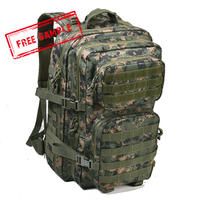 Sac à dos personnalisé à double épaule pour la chasse en plein air Molle Pack Go Bag Gym Randonnée Survie Tactique Randonnée Sac à dos
