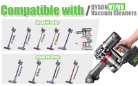 Adaptateur de batterie à faible MOQ pour batterie lithium Ryobi 40V, compatible avec les outils d'aspirateur Dyson séries V7/V8