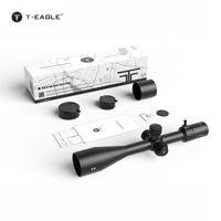 T-eagle ZS5-25x56 FFP Zero Stop Scope Etched Glass HD Wide Angle Waterproof Hunting Outdoor Long Range Shockproof Aluminium