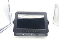JPM-1018AW monitor tahan air 10 inci IP69k, casing logam penuh, Monitor tahan air 10 IP69K, monitor Input ganda