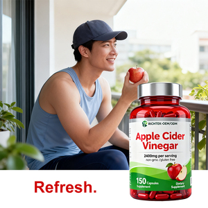 อาหารเสริมแคปซูลเคโตสำหรับผู้หญิงผลิตภัณฑ์เสริมอาหารปราศจากกลูเตนแคปซูลน้ำส้มสายชูแอปเปิ้ลไซเดอร์ - Product Image 4