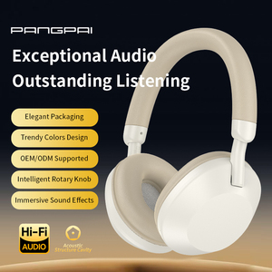 New Audifonos Bt5.4 Private Label <strong>Earphones</strong> <strong>Travel</strong> Sports Noise Cancelling Game Headphone Anc With Mic Speaker Phone Earbuds - Product Image 5