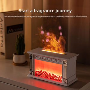 Productos innovadores 2025 Chimeneas ultrasónicas Difusor De Aroma Vaporizador al por mayor para el hogar - Product Image 5