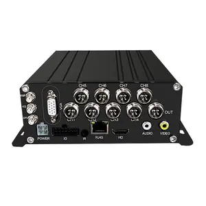 AHD 1080p H.264 8-Kanal MDVR-System ST9808 Mobile Digital Video Recorder Kamera DVR mit 4G und GPS