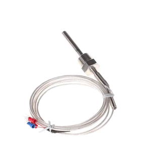 Zr Industriële Thermowell Sensor <span class=keywords><strong>Hot</strong></span> Verkoop 3-Wire <span class=keywords><strong>Pt100</strong></span> Schroef <span class=keywords><strong>Rtd</strong></span> Thermokoppel Roestvrij Staal Sonde Oem Aanpasbaar - Product Image 5