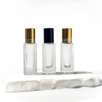 Flacon de parfum de luxe, atomiseur de parfum, flacon d'huile d'olive, pots en verre avec couvercles, flacon de parfum en verre 5ml 8ml