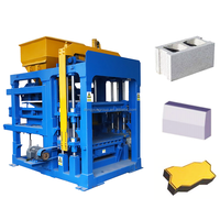 Donyue QT4-15 Fully Automatic Hydraulic Concrete Block Making Machine for Hollow Blocks and Pavers