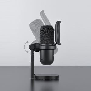 Facebook dòng sống di động USB podcast Bluetooth chuyên nghiệp condenser Studio Professionnel chơi game Micro không dây - Product Image 5