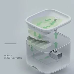 Elecpet Tragbarer Wassersp ender Haustiere Reisen Outdoor Hund Wasser flaschen spender Neben Bett Design Weiße Farbe - Product Image 6