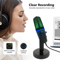 GAM-86FX 2024 nouvel équipement de podcast Usb condensateur équipement de diffusion en direct équipement de Studio à domicile microphones de jeu espion