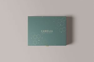 Caja de Joyería Rectangular Rígida de Cartón Reciclable Personalizable para Collares Pequeños con Logotipo, Cierre Magnético, Recubrimiento UV de Alta Calidad - Product Image 5