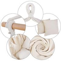 Balançoire suspendue en bois en forme de pod d'arbre pour jardin, patio, balcon, salon, chambre à coucher, vente en gros, mode extérieure