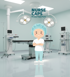 Gorros desechables transpirables para enfermeras, con ajuste seguro y protección limpia, para uso en hospitales, clínicas y laboratorios, unisex, blanco y verde - Product Image 6