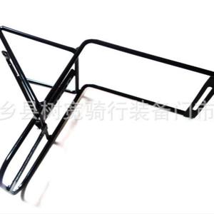 Porte-bagages avant en acier noir, durable, pour vélo de montagne, vélo de tourisme, équipement de cyclisme - Product Image 2