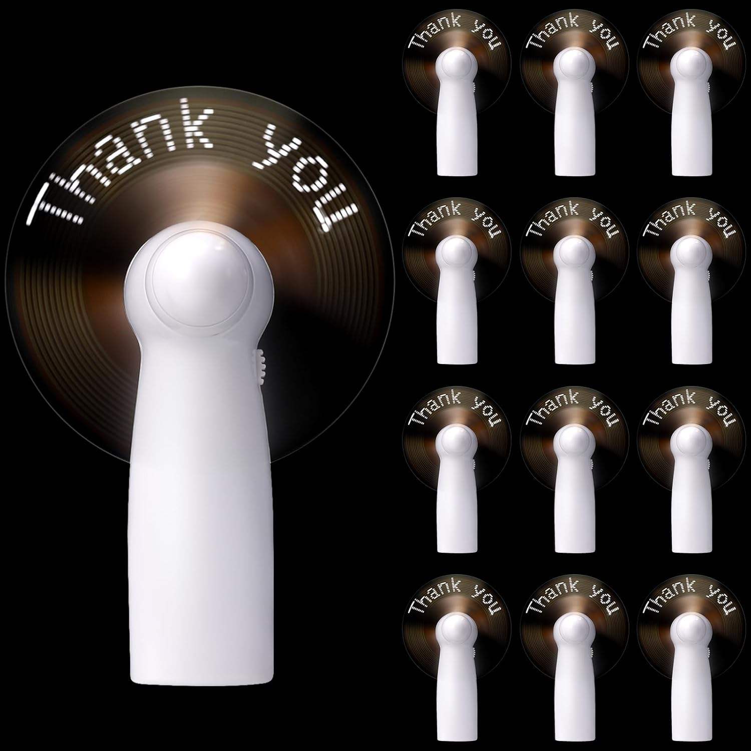 สีขาวไม่มีไฟ LED และไม่มีแบตเตอรี่