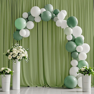 थोक क्रम विवाह पार्टी कार्यक्रम प्रदर्शन के लिए नौसेना ब्लू स्पैन्डेक्स चरण पृष्ठभूमि खिंचाव कपड़े - Product Image 3