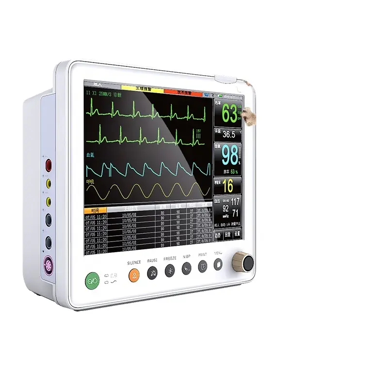 Dấu hiệu quan trọng màn hình với máy in y tế quan trọng tín hiệu màn hình capnography etco2 màn hình