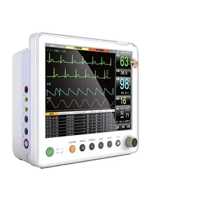 Moniteur de signes vitaux avec imprimante moniteur de signaux vitaux médicaux capnographie etco2 moniteur