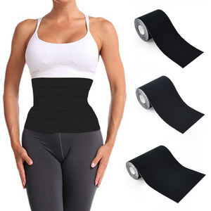 Fita adesiva preta cinesiologia Wrap fita suporte cintura - Product Image 1