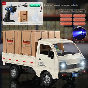 Becho qua biên giới 1:16 chuyên gia điều khiển từ xa trôi Xe tải mô phỏng phun mô hình liuzhou xe 14 + năm 4 kênh 30m phạm vi - Product Image 4