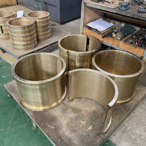 Gran oferta de piezas de mecanizado CNC personalizadas-86300 Trituradora de cono Buje de cobre con rodamientos de agujas Buje de brida - Product Image 4
