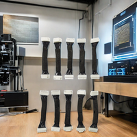 Maßgefertigtes 2x8-Pin Flachkabel PHD Industrielle Gerätesteuerung Kabelbaum PVC-Isolierung Verzinntes Kupfergeflecht 7-adrig Geräuschreduzierend