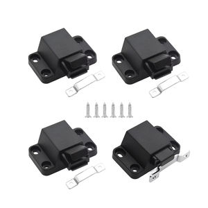 Loquets de porte à fermeture automatique quincaillerie armoires de cuisine loquet à poussoir et verrouillage loquet tactile robuste - Product Image 1