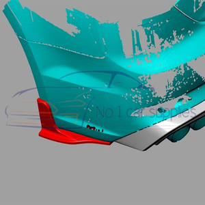 วัสดุคาร์บอนไฟเบอร์ชั้นเยี่ยม กันชนหลังแบบ S5 Splitter สำหรับ <span class=keywords><strong>A5</strong></span> <span class=keywords><strong>S</strong></span> <span class=keywords><strong>Line</strong></span> S5 <span class=keywords><strong>Sportback</strong></span> 2 ประตู 4 ประตู ปี <span class=keywords><strong>2017</strong></span>-2019 - Product Image 5