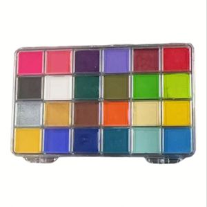 สีเพ้นท์หน้าแบบน้ำมัน ดีไซน์ใหม่ สำหรับงานปาร์ตี้ฮาโลวีน เหมาะสำหรับศิลปิน งานแฟนซี เด็กและผู้ใหญ่ - Product Image 4