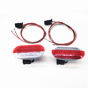Lumière de courtoisie de porte 6Q0947419 945411 LED rouge et blanc pour Skoda Octavia Polo Touran Golf 4 éclairage intérieur - Product Image 1